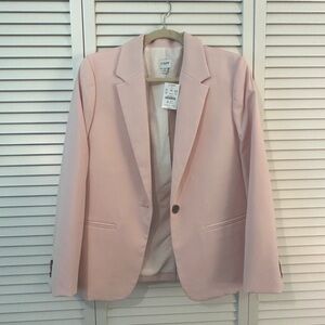 J Crew factory.  Pale pink blazer. NWT. Size 10 petite.